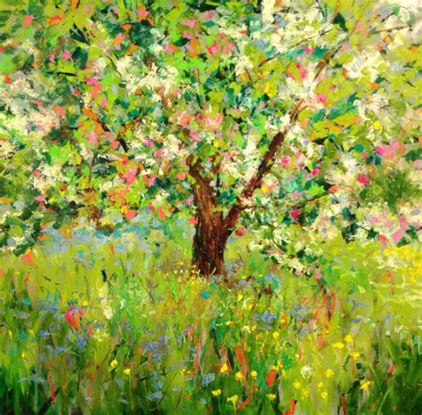 Julie Dumbarton I Love This Piece Its So Happy Tree Painting