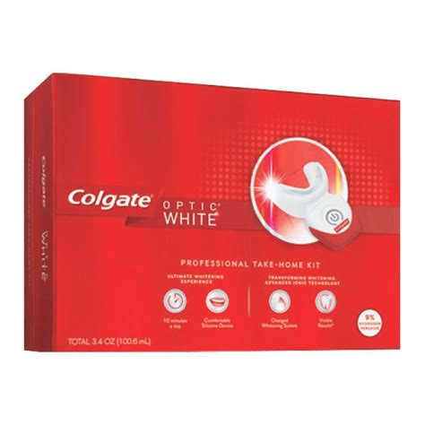 Colgate Optic White Professional Teeth Whitening Kit With Whitening