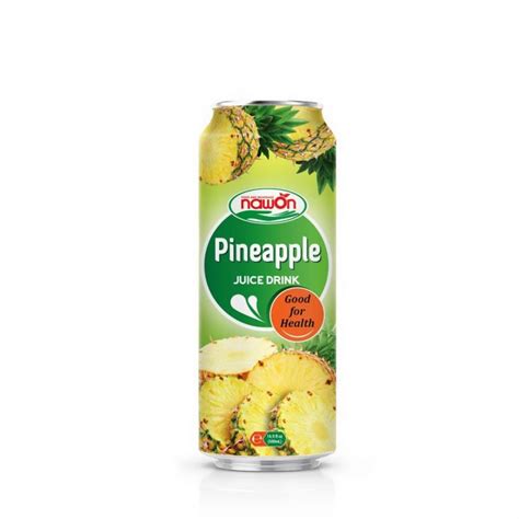 Pineapple Juice Drink 500ml Packing 24 Can Carton