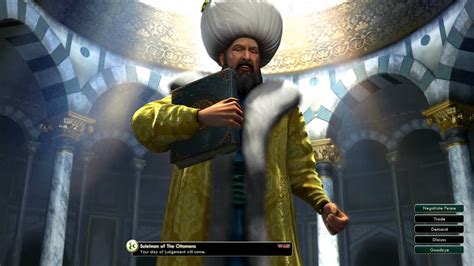 What are the best civs for playing an aggressive civilization 5 game? Civilization V Leader | Suleiman of The Ottomans: Attacked - YouTube