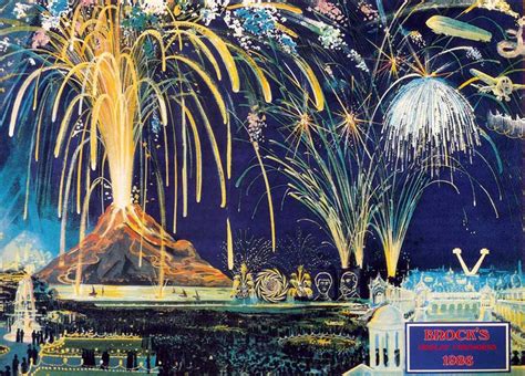 Vintage Fireworks Posters Packaging And Ads