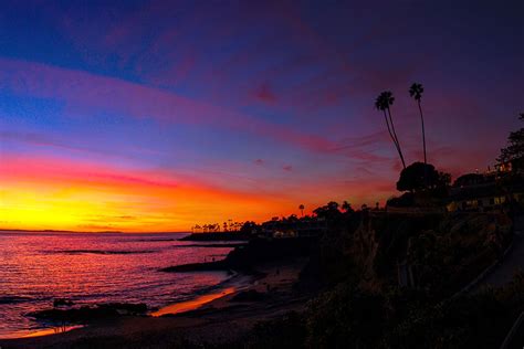 Laguna Beach Sunset Spacious Skies
