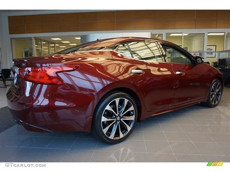 2016 Coulis Red Nissan Maxima Sr 106363232 Photo 5