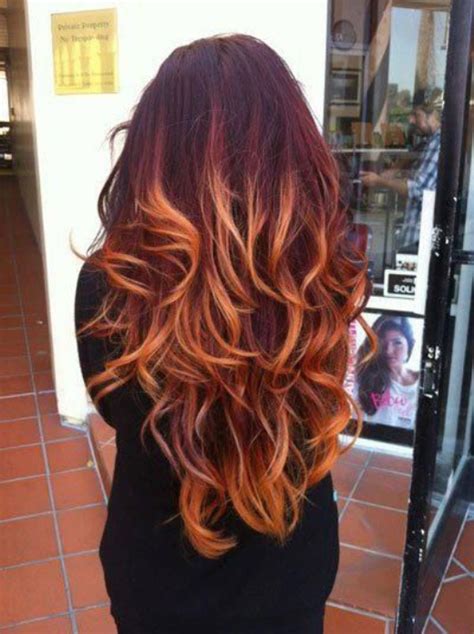 ombre hair color ideas