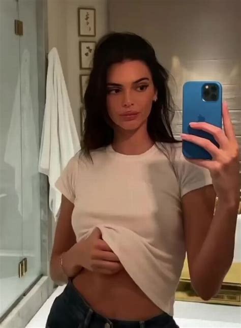 Kendall Jenner Wows As She Shows Off Toned Abs In Mirror Selfie Wearing Just Underwear Daily Star