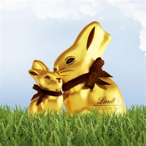 Lindt Gold Bunny Easter Dark Chocolate Candy Bunny 1 Ct 35 Oz