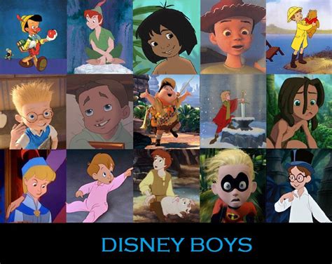 Disney Boys So Cutetil They Grow Up Except Peter Panhe Never