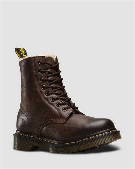1460 Serena Faux Fur Lined Ankle Boots Dr Martens