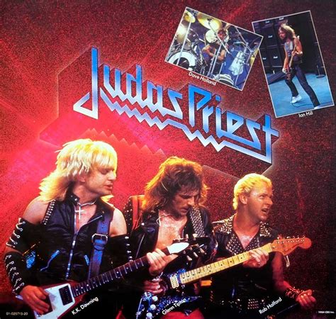 Judas Priest Defenders Of The Faith Nwobhm 12 Lp Vinyl Album Cover