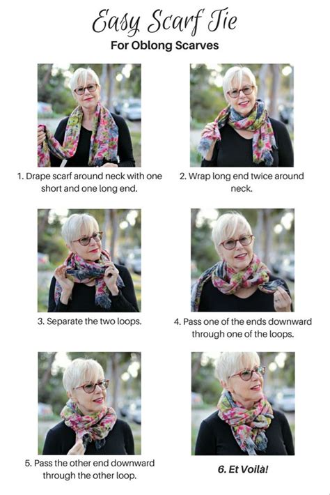 Fun And Easy Tie For Long Scarves Scarf Tying Scarf Tutorial Scarf