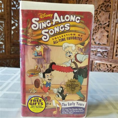 Disney S Sing Along Songs The Early Years Vhs Clam Shell My Xxx Hot Girl