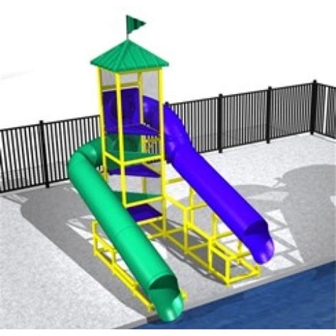 Water Slides Model 107 5758 0 From Dunrite Playgrounds