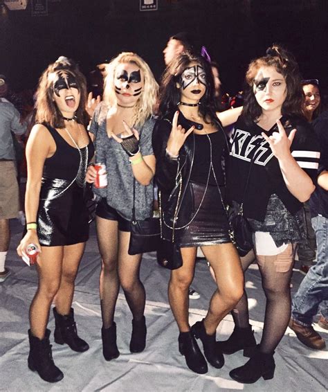 Da Girls Rockstar Halloween Costume 90s Halloween Costumes Rockstar