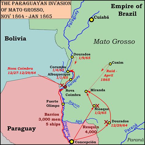 Paraguayan War Maps Finally