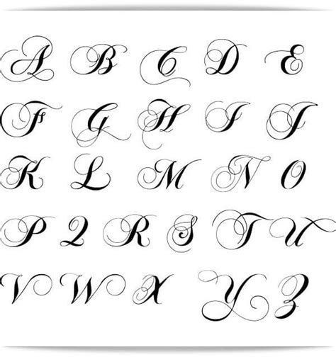 48 Alfabeto Bonitas Letras Para Tatuagem Ideas Fotos Tatuagem
