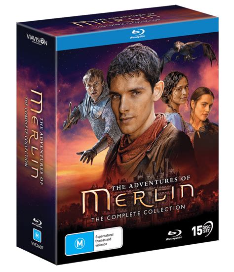 The Adventures Of Merlin The Complete Collection Blu Ray Via Vision