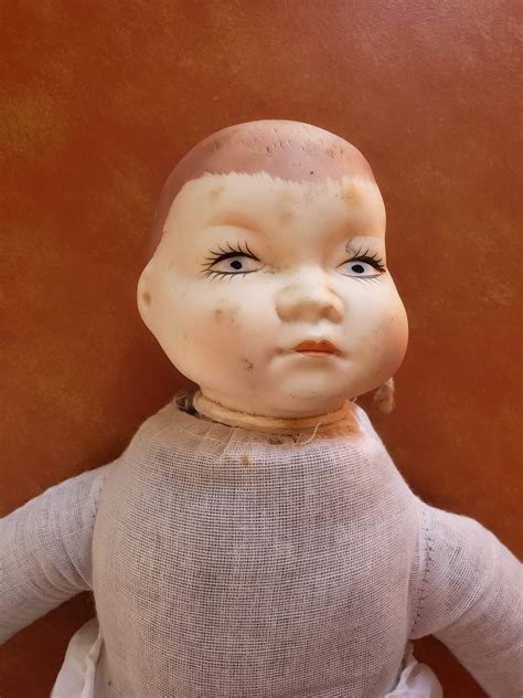 Porcelain Baby Doll With Porcelain Hands Newer Body Etsy