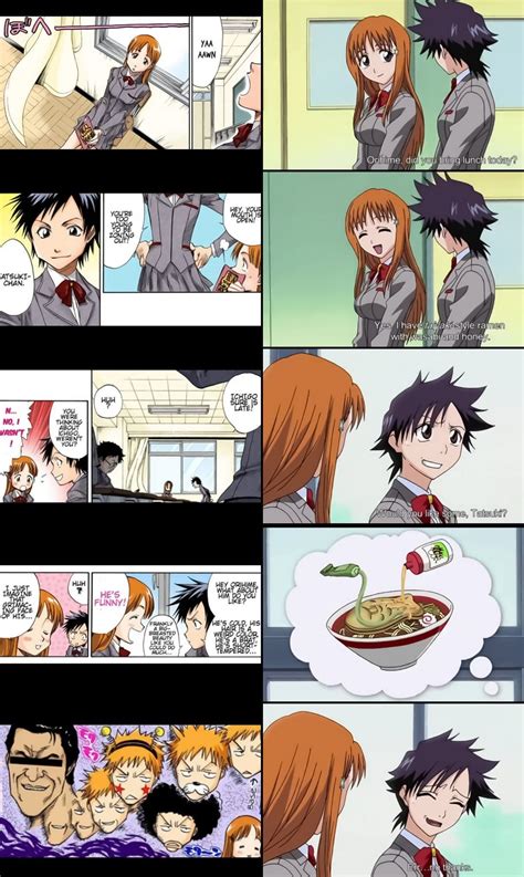 Ichigo And Orihime Bleach Manga Shinigami Memes Movie Posters Art