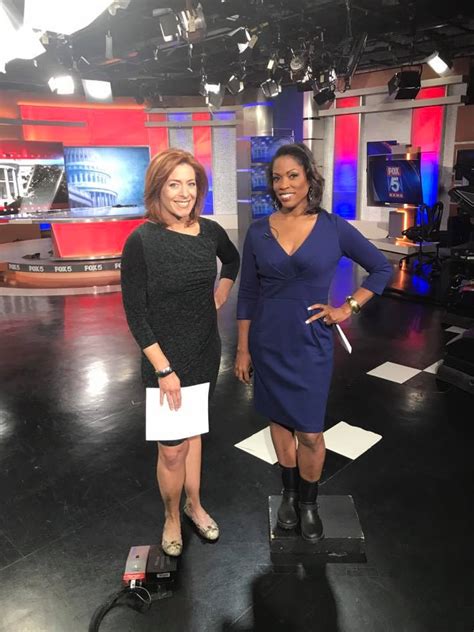 Shawn Yancy Behindthescenes With Sarah Simmons On Fox 5