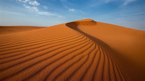 Nature Landscape Desert Sand Dune Clouds Shadow Wallpapers Hd