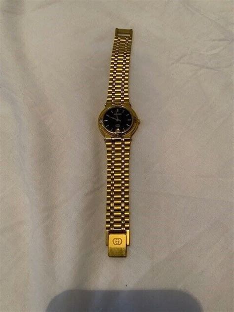 Vintage Mens Gucci Watch Gucci Watch 9200m In Gold Ebay