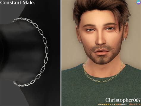The Sims Resource Constant Necklace Male