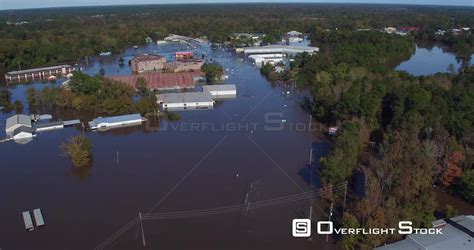 Overflightstock™ Flooding And Storm Aftermath Of Hurricane Matthew