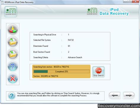 Ipod Data Recovery Software Screenshots Ipod Data Retrieval Program