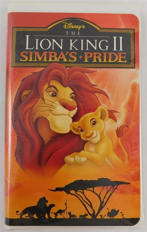 The Lion King Ii Simba S Pride Vhs For Sale Online Ebay Lion King Ii Lion King Disney
