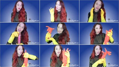 Mistress Lucyxx Rubber Glove Joi Handpicked Jerk Off Instruction Joi Videos Watch Now