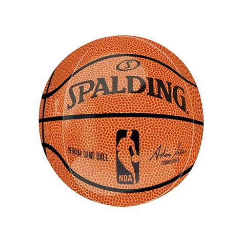 Spalding Nba Basketball Foil Balloon 15 In Decor Balloon Etsy