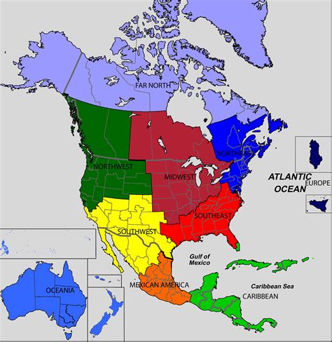 Regions of the US (America Takes a 180) | Alternative History | FANDOM ...
