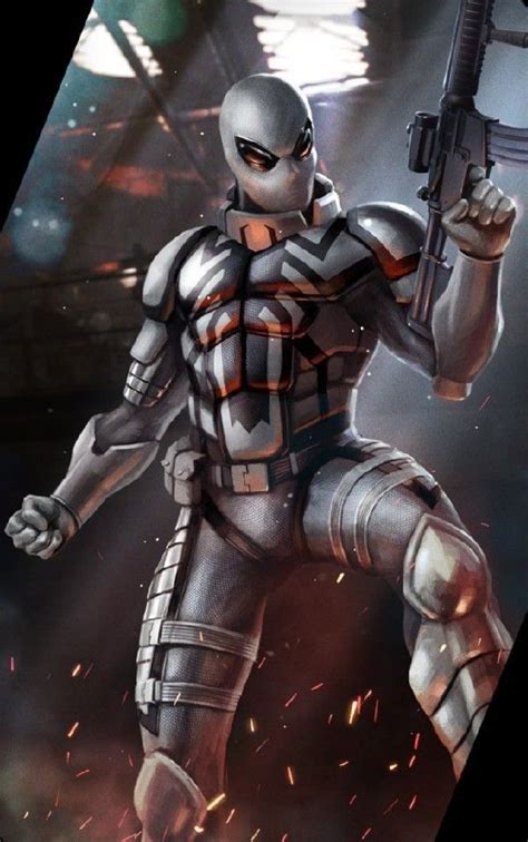 Agent Anti Venomflash Thompson Superhero Comic Marvel Comics Art
