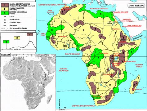 Mapas Geográficos E Históricos Da África Mapa Africa Mapa África