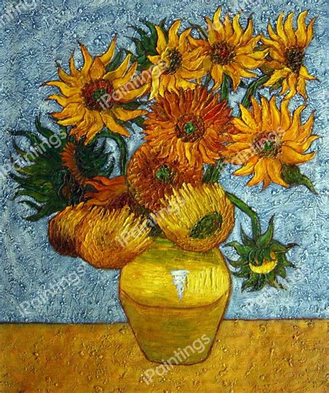 Vincent Van Gogh Flower Vase Wild Flowers And Thistles In A Vase