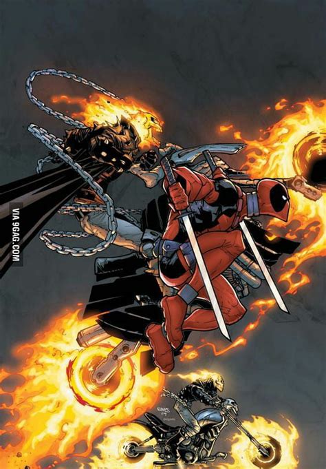 Who Would Win Deadpool Vs Ghostrider 9gag