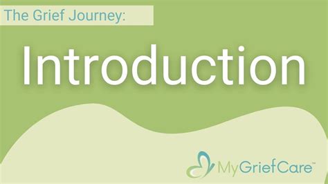 The Grief Journey - Understanding the Phases of Grief