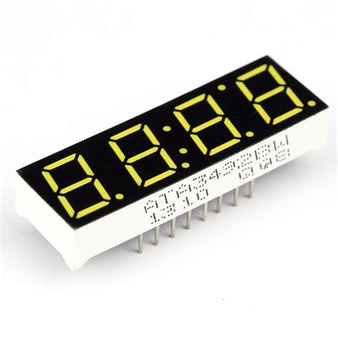 4 Digit 7 Segment Display Blue