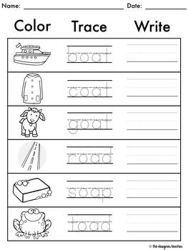 Basic sound identification and spelling exercises with a short passage for them. NO PREP OA OW OE Worksheets | Long O Word Work by The Designer Teacher
