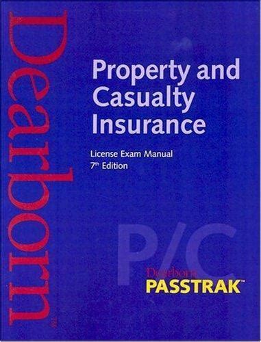 Property And Casualty Insurance License Exam Manual By Kaplan Publishing Staff 2004 Trade
