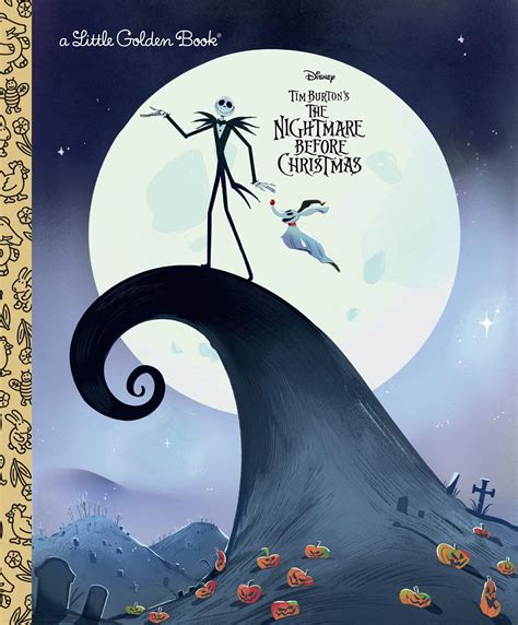 The Nightmare Before Christmas Big Little Golden Book Disney Classic