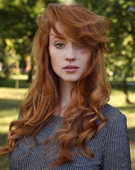 Yesgingerfriend “ Tolle Sommersprossen ” Red Haired Beauty