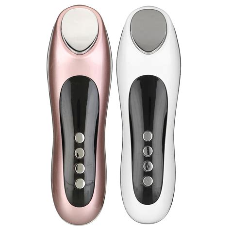ultrasonic ion face lift facial beauty device skin cleaning care electric massager machine