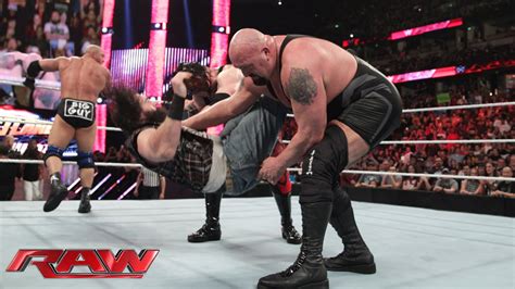 Big Show Vs Braun Strowman Raw February 15 2016 Youtube