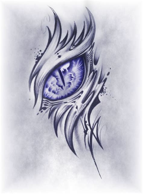 Artistic Eye Tribal Dragon Tattoos Dragon Eye Drawing Eye Tattoo