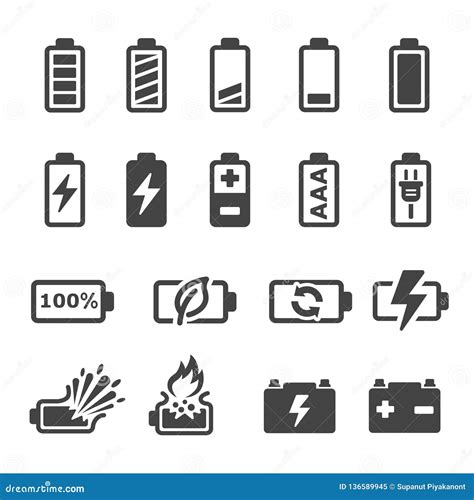 Battery Icon Stock Illustrations 100116 Battery Icon Stock