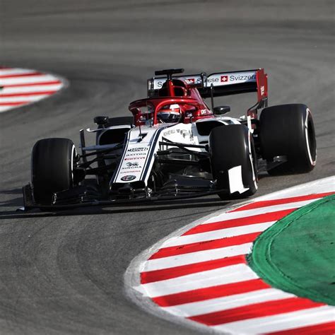 2019 F1 Testing Circuit De Catalunya 7 Kimi Raikkonen Alfa Romeo C38