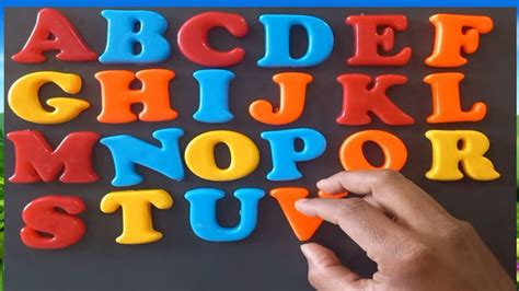 Abcd Alphabets Magnetic Alphabet Capital Letters Alphabet For