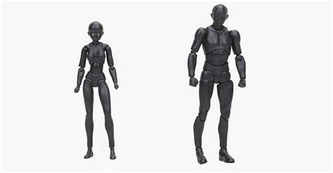 Official Body Kun And Body Chan Model Figures For Artists Poses Male