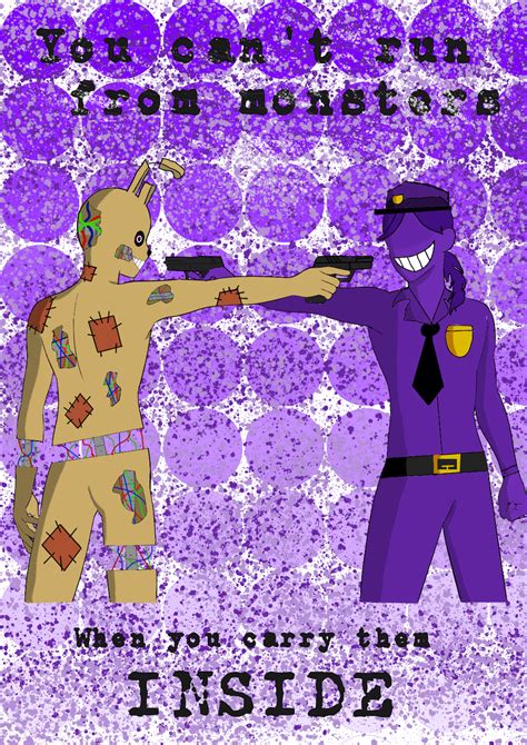 Purple Guy And Springtrap Weeeeeeeeeeeeeeeeee Illustrations Art Street